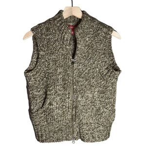 Sundance Zipper Front Vest in Brown/Beige Blend - Size S